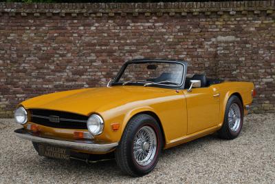 1971 Triumph TR6 Overdrive &ldquo;Saffron Yellow&rdquo; Triple Weber version