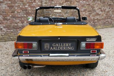 1971 Triumph TR6 Overdrive &ldquo;Saffron Yellow&rdquo; Triple Weber version
