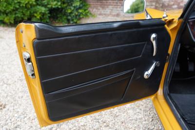 1971 Triumph TR6 Overdrive &ldquo;Saffron Yellow&rdquo; Triple Weber version