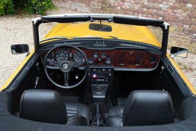 1971 Triumph TR6 Overdrive &ldquo;Saffron Yellow&rdquo; Triple Weber version