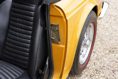 1971 Triumph TR6 Overdrive &ldquo;Saffron Yellow&rdquo; Triple Weber version