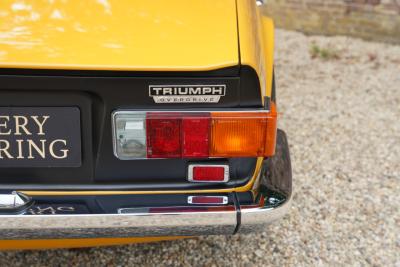 1971 Triumph TR6 Overdrive &ldquo;Saffron Yellow&rdquo; Triple Weber version