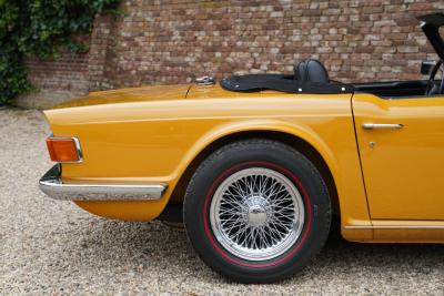 1971 Triumph TR6 Overdrive &ldquo;Saffron Yellow&rdquo; Triple Weber version
