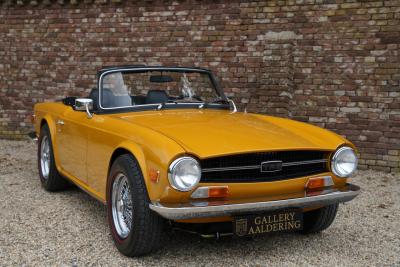 1971 Triumph TR6 Overdrive &ldquo;Saffron Yellow&rdquo; Triple Weber version