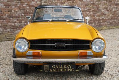 1971 Triumph TR6 Overdrive &ldquo;Saffron Yellow&rdquo; Triple Weber version