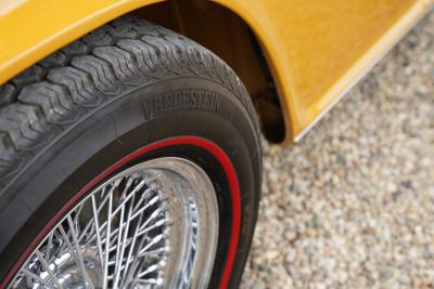 1971 Triumph TR6 Overdrive &ldquo;Saffron Yellow&rdquo; Triple Weber version