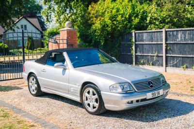 2002 Mercedes - Benz SL500 SILVER ARROW