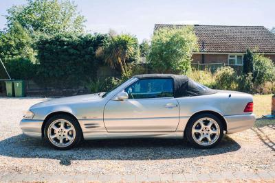 2002 Mercedes - Benz SL500 SILVER ARROW