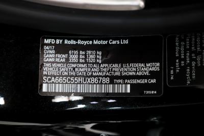 2017 Rolls - Royce Wraith