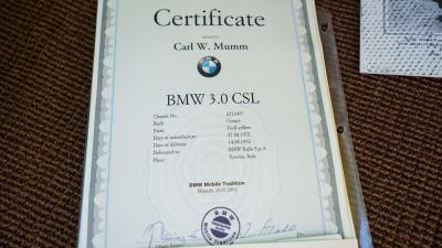 1972 BMW 3.0 CSL