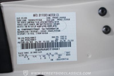 2005 Ford Thunderbird 50TH Anniversary Cashmere Edition