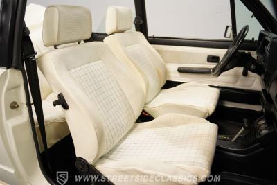 1988 Volkswagen GOLF CABRIOLET