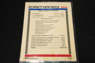 1997 Chevrolet Camaro SS 30th Anniversary SLP Edition