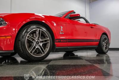 2010 Ford Mustang Shelby GT500 Convertible