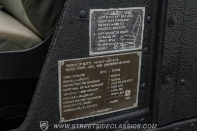 2007 AM General M1097R1 Humvee Pickup
