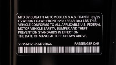 2025 Bugatti W16 Mistral