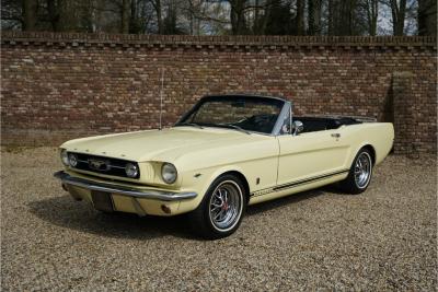 1966 Ford Mustang GT 289 V8 Convertible &ldquo;A-code with the Rally-Pac&rdquo;
