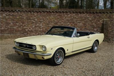1966 Ford Mustang GT 289 V8 Convertible &ldquo;A-code with the Rally-Pac&rdquo;