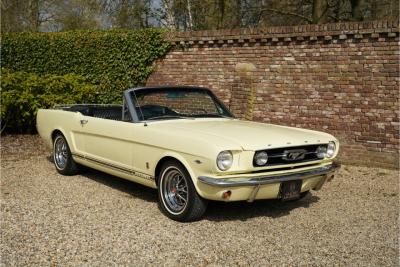 1966 Ford Mustang GT 289 V8 Convertible &ldquo;A-code with the Rally-Pac&rdquo;