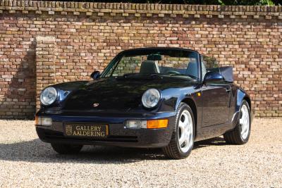 1992 Porsche 964 Carrera 4 Cabriolet &ldquo;Unique Carraragrau full leather&rdquo;