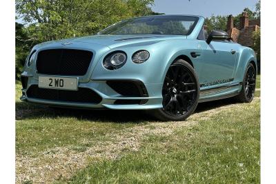 2018 Bentley Continental W12 GTC Supersports