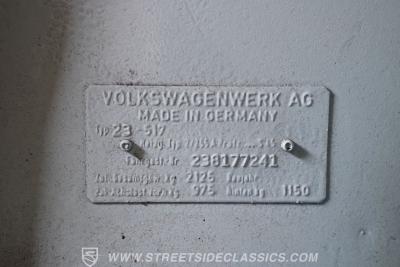 1968 Volkswagen Type 2 Westfalia Campmobile