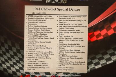 1941 Chevrolet Special Deluxe