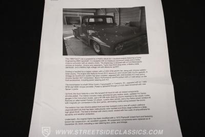 1956 Ford F-100 Custom Cab