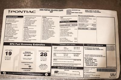 2009 Pontiac Solstice