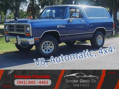1988 Dodge Ramcharger 4x4