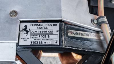 1981 Ferrari 512 BB