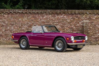 1974 Triumph TR6 Overdrive &ldquo;In Magenta&rdquo;