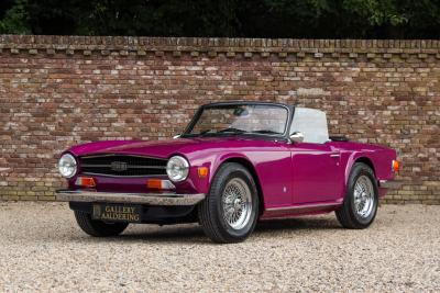 1974 Triumph TR6 Overdrive &ldquo;In Magenta&rdquo;