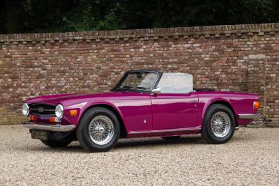 1974 Triumph TR6 Overdrive &ldquo;In Magenta&rdquo;