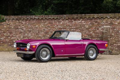 1974 Triumph TR6 Overdrive &ldquo;In Magenta&rdquo;