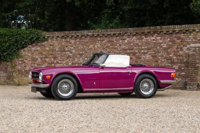 1974 Triumph TR6 Overdrive &ldquo;In Magenta&rdquo;