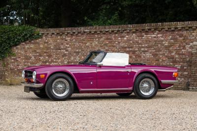 1974 Triumph TR6 Overdrive &ldquo;In Magenta&rdquo;