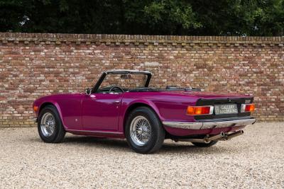 1974 Triumph TR6 Overdrive &ldquo;In Magenta&rdquo;