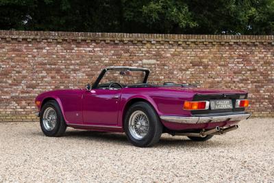 1974 Triumph TR6 Overdrive &ldquo;In Magenta&rdquo;