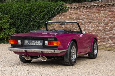 1974 Triumph TR6 Overdrive &ldquo;In Magenta&rdquo;