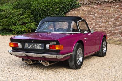 1974 Triumph TR6 Overdrive &ldquo;In Magenta&rdquo;