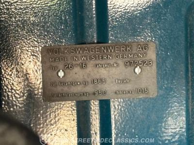 1963 Volkswagen Type 2 Double Cab Pickup
