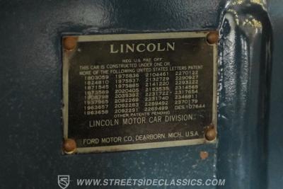 1948 Lincoln Continental Convertible