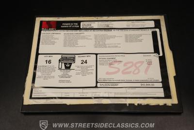 2001 Ford Mustang Saleen S281 SC
