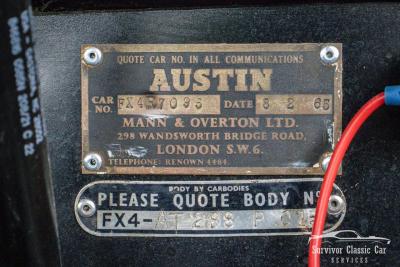 1965 Austin Taxi Cab