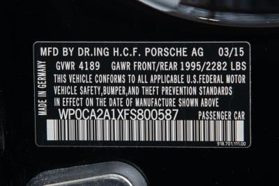 2015 Porsche 918 Spyder