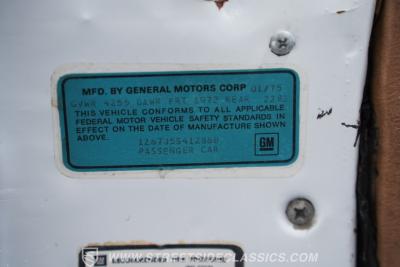1975 Chevrolet Corvette Convertible