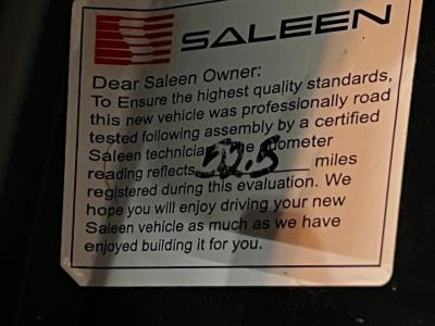 2002 Ford Saleen Mustang