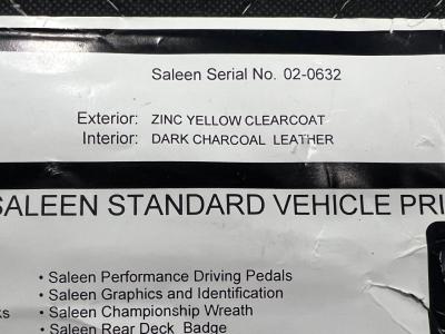 2002 Ford Saleen Mustang
