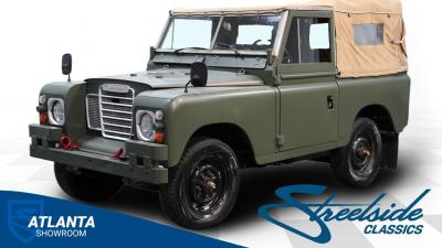 1973 Land Rover Series III Belgian Military Ragtop